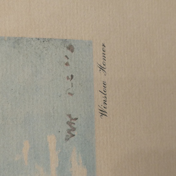 1947 Winslow Homer print - Picture 4 of 12